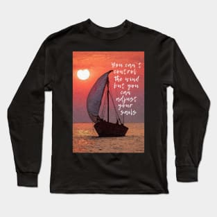 Sailing with the wind Long Sleeve T-Shirt